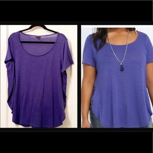 Torrid | Knit Open Side High-Lo Top